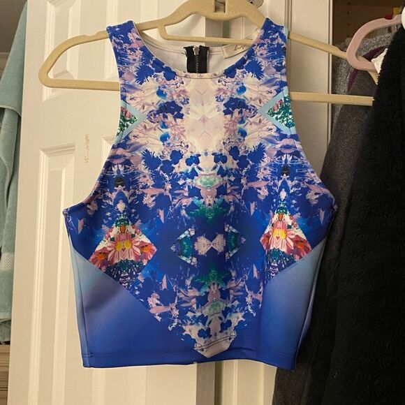 Women’s printed Crop top - Picture 1 of 2